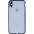 Itskins HYBRID // FROST MKII - Baksidedeksel for mobiltelefon - polykarbonat, termoplast-polyuretan (TPU) - svart, gjennomsiktig - for Apple iPhone XS Max