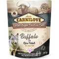 Brit Carnilove Dog Pouch Buffalo Rose Petals - kornfri våt hundemat, bøffel og roseblader, 300 g pose universal