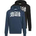 Jack & Jones Corp Logo 2 Pack Hettegenser