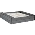 Nordic Play Sandkasse WPC 120x120x24 cm