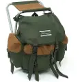 Shakespeare Folding Stool With Back Pack Stol