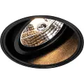 QAZQA Moderne innfelt spotlight sort trimless - Impact 70