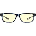 Gunnar Optiks Optiks Cruz Kids Large, Unisex, Rektangel, Klassisk, Sort, Blå, Nylon-polymer, Rav