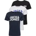 Jack & Jones Corp Logo 3 Pack Kortarmet T-skjorte
