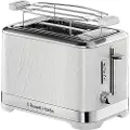 Russell Hobbs Structure Blanco 28090-56 Brødrister 2 Spalter