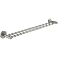 GROHE Essentials Double Towel Bar 600 mm, Supersteel