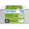 Dymo Universal 6x Etikettkassett 32x57 Mm 1000 Enheter