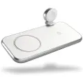 ZENS 4in1 Lader for Magsafe 10W+USB-A+Apple Watch