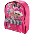 Euromic L.O.L. Surprise! Together 4Eva Backpack with front zipped pocket with padded adjustable shoulder straps