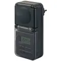 Brennenstuhl - Automatisk strømsvitsj - AC 230 V - 3500 watt - utgangskontakter: 1 - antrasitt
