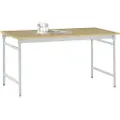 Manuflex BB3025.7035 Arbejdsbord Gråhvid (RAL 7035)