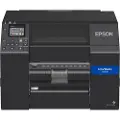 Epson ColorWorks CW-C6500Pe - Etikettskriver - farge - ink-jet - Rull (21,59 cm) - 1200 x 1200 dpi - inntil 85 mm/sek (mono) / inntil 85 mm/sek (farge) - USB 2.0, LAN, USB 2.0 vert - skreller