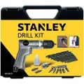 Stanley 6 bar pneumatisk drill med selvklemmende chuck + koffert - 160189XSTN