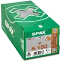 Spax 0251010801805 R 88193 m.Spitze/T-STAR Træskrue 8 mm 180 mm T-STAR Plus Stål WIROX 50 stk