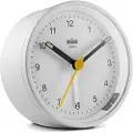Braun Reflex BC12 - Alarmklokke - rund - kvarts - skrivebord - hvit