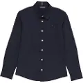 Tommy Hilfiger Kids Solid Skjorte Med Lange Ermer