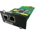 BlueWalker PowerWalker NMC Card - Adapter for fjernstyrt administrasjon - 10/100 Ethernet - svart - for PowerWalker VFI 1000, VFI 10000, VFI 1500, VFI 2000, VFI 3000, VFI 6000, VI 1500, VI 2000