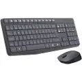 Logitech Mk235 Trådløst Tastatur Og Mus Spansk