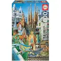 Educa 1000 Collage Gaudi - Miniature