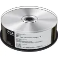 MediaRange - BD-R - 25 GB - termooverføringsskrivbar overflate - spindel