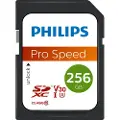 Philips Sdxc 256gb Class 10 Uhs-i U3 V30 A1 Minnekort
