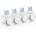 Honeywell evohome THR092HRT - varmekontroller - trådløs - 868 MHz (pakke med 4)