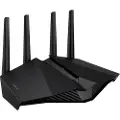 Asus RT-AX82U V2 - Trådløs ruter 4-portssvitsj - 1GbE - Wi-Fi 6 - Dobbeltbånd