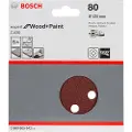 Bosch Slipepapir C430, 5-pakning 125 mm, 80