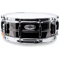 Pearl Sensitone Heritage 14" x 5" Brass Snare Drum Black Chrome