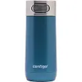 CONTIGO Luxe Autoseal, Blå, Rustfritt stål, 5 timer, 12 timer, 360 ml