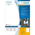 Herma 9541, Hvit, Rektangel, A4, Universell, Polyethylen, Matte