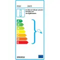 Eglo Conesa, Nickel, Hvit, Soverom, Stue, Stoff, Glass, Stål, IP20, II, ENEC