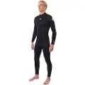 Rip Curl Freelite Flat Lock 3/2 Mm Langarmet Neopren-drakt Med Glidelås På Ryggen