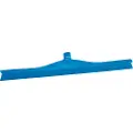 Vikan Gulvskrape, Vikan, 60x8x9,5 cm, blå, TPE-gummi/PP, 60 cm, med enkelt blad, ultrahygienisk