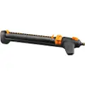 Fiskars 1027028, Oscillerende vandsprinkler, Sort, Orange