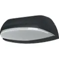 Ledvance ENDURA, Vegglys, Mørkegrå, Aluminium, Polykarbonat (PC), IP44, Inngang, Fasade, I