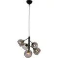 Aneta Lighting Aneta LightingTaklampe Atom røykSvartTakpendlerFra Homeroom