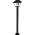 Philips myGarden Alpenglow-sokkel/stilys, 60 W, E27, ingen pære, Utendørs sokkel/stang-belysning, Sort, Aluminium, Glass, IP44, Hage, Terrasse, I