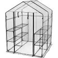 NSH Nordic HORTUS Plastdrivhus XL 143 x 143 x 195 cm (211-203)