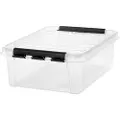 Smartstore Plastkasse SmartStore Classic 24 24l m/låg 50x39x18cm - (7 stk.)