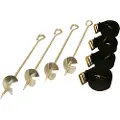 Nordic Play Storm anchors for trampolines