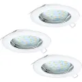 Eglo Peneto, 3 ampuller, LED, GU10, 3000 K, 240 lm, IP20