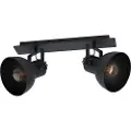 Eglo EGLOSpotlight Barnstaple 1 2-LightSvartSpotlysFra Homeroom