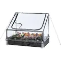 No Brand HORTUS Bed-drivhus lav, 115 x 76 x 40/70 cm (211-102)