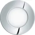 Eglo FUEVA 1, Innsunket spotlight, 3000 K, 340 lm, 220-240 V, Kromfarget, Hvit