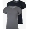 Emporio Armani 111512 Cc717 Kort Ermet V-hals T-skjorte