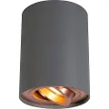 QAZQA Smart spotlight grå med kobber inkl. GU10 WiFi-pære - Rondoo Up