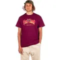 Thrasher Truck 1 Maroon Kortarmet T-skjorte