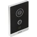 Dahua technology IP Pro Series VTO2211G-WP - IP intercom station monitor - med kamera - trådløs, kablet - 10/100 Ethernet - svart med sølvramme