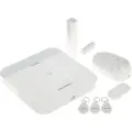Hikvision AX PRO Kit - Hjemmesikkerhetssystem - trådløs, kablet - Wi-Fi - 868 MHz, 2.4 Ghz - 10/100 Ethernet - hvit
